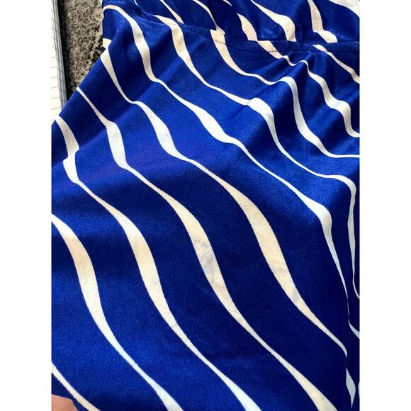 Vintage E Stewart blue and white striped swimsuit - Picture 11 of 11